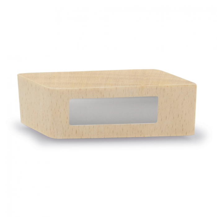 Magneti MAGNETOPLAN Design Wood Bej, Cub 60x20x13mm 4 bucati/set [3]