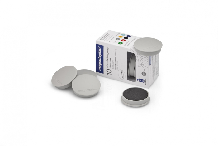 Magneti MAGNETOPLAN Discofix STANDARD 30 mm, gri 10 buc/set [2]