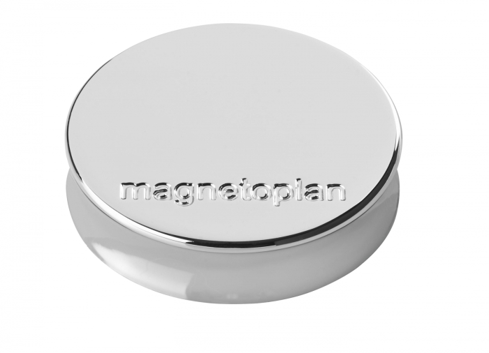 Magneti MAGNETOPLAN ERGO Medium 30 x 8 mm, silver 10 buc/set [2]