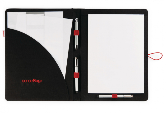 MAPA SenseBag accesorii desen negru [5]