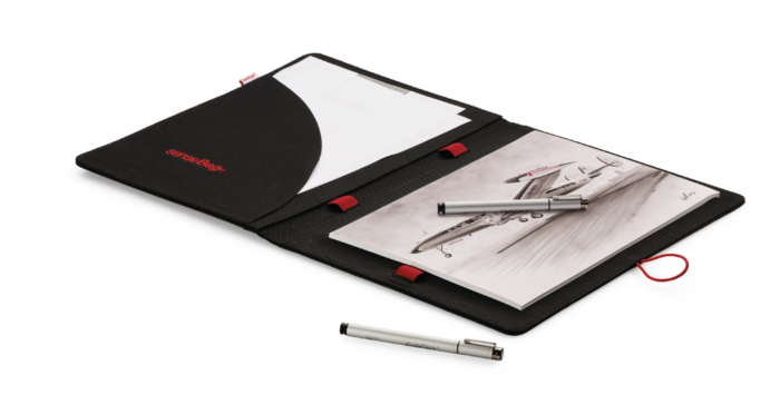 MAPA SenseBag accesorii desen negru [4]
