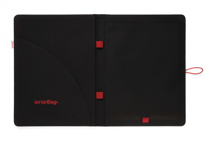 MAPA SenseBag accesorii desen negru [3]