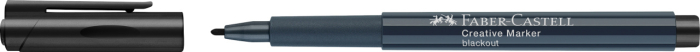 Marker Creativ Negru, Faber-Castell [2]