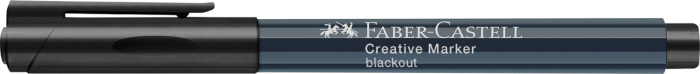Marker Creativ Negru, Faber-Castell [4]