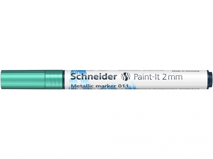 Marker metalic Paint-It 011 Green Metallic, 2 mm, Schneider [2]