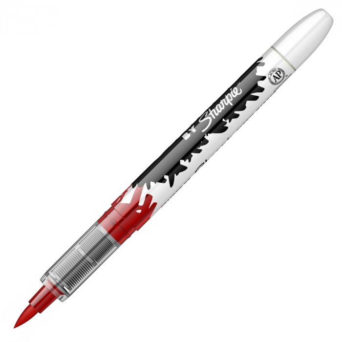 Marker Pensula Red, Sharpie [3]
