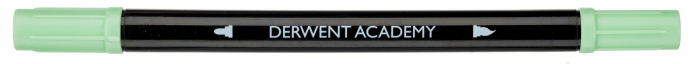 Markere cu 2 capete - varf tip pensula si varf fin, 8 buc/set Derwent Academy [6]