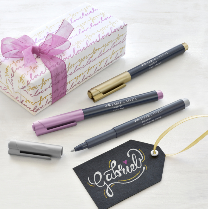 Markere Metallics Set 6 Buc Faber-Castell [2]