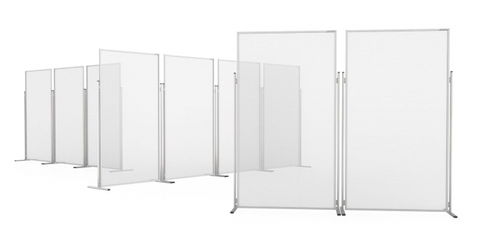 Panou Despartitor Acrilic 1200x2020 mm Evolution, MAGNETOPLAN [5]