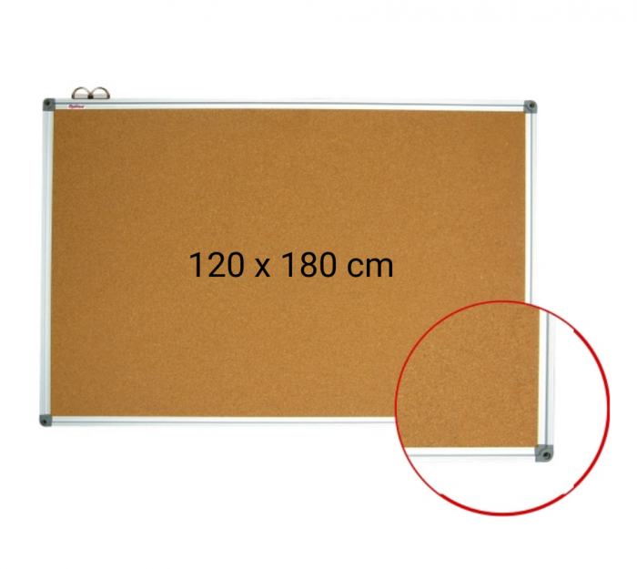 Panou pluta cu rama din aluminiu, Optima [1]