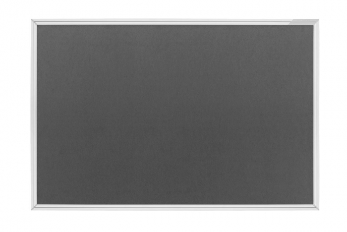 Panou Textil SP, rama aluminiu, gri, Magnetoplan [2]