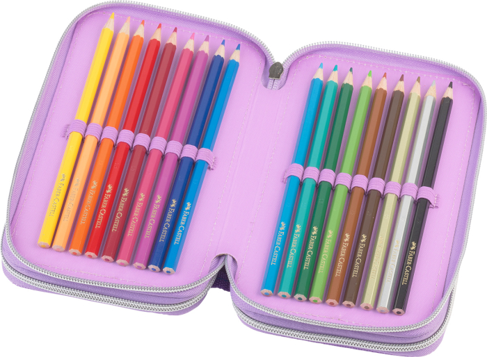 Penar Echipat 44 Piese 3 Fermoare Unicorn, Faber-Castell [3]