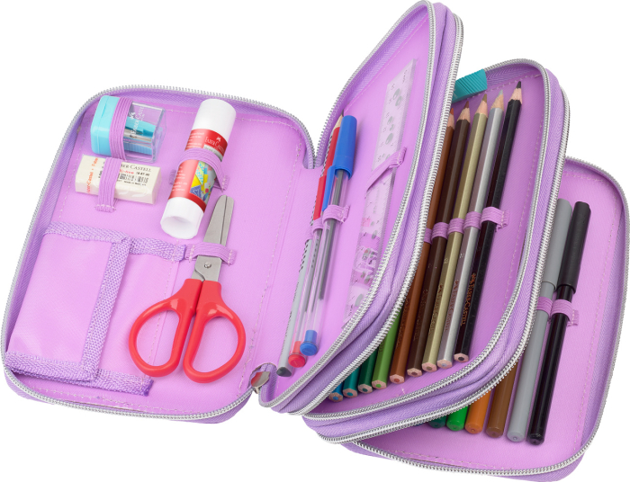 Penar Echipat 44 Piese 3 Fermoare Unicorn, Faber-Castell [5]