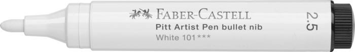 Pitt Artist Pen Big Brush Alb, Faber-Castell [3]
