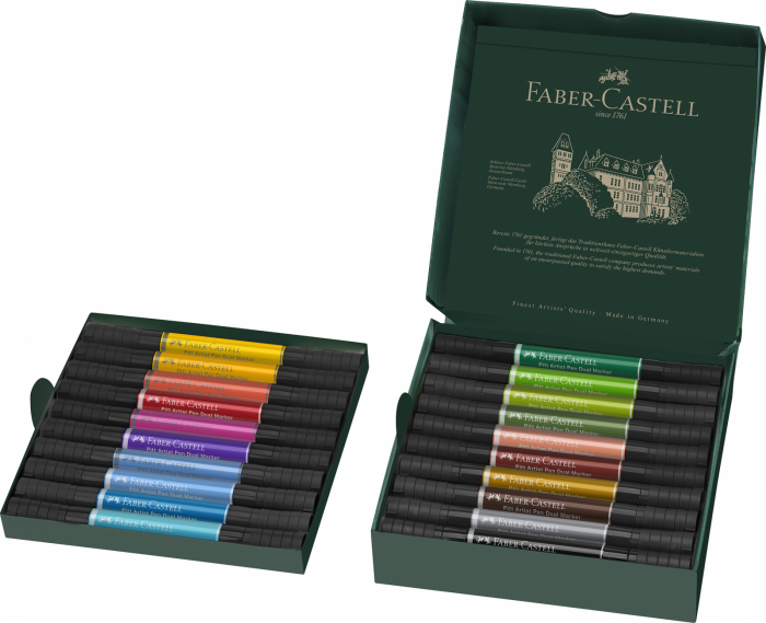 Pitt Artist Pen Dual Marker Set 20 bucati Faber-Castell [3]