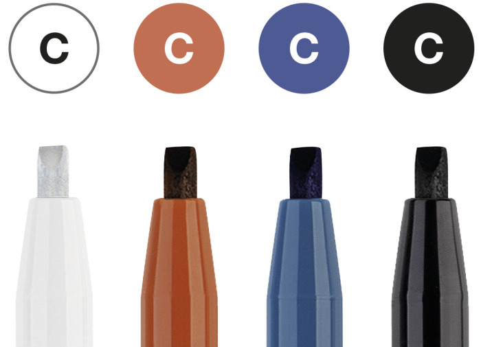 Pitt Artist Pen Set Caligrafic 4 Buc, Faber-Castell [2]
