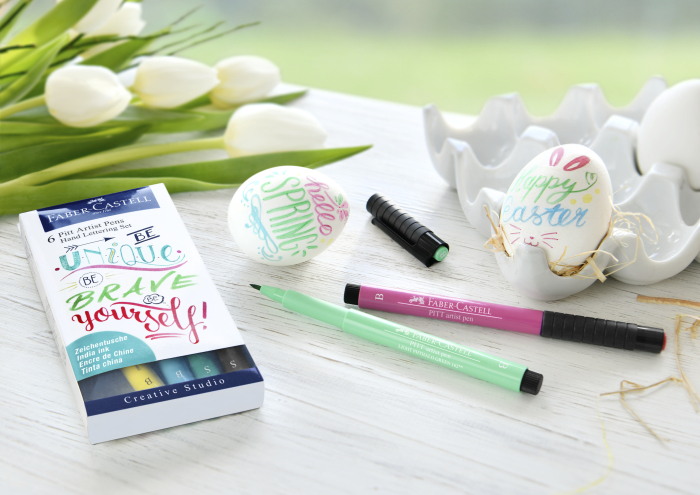 Pitt Artist Pen Set Caligrafic 6 Buc Pastel, Faber-Castell [2]