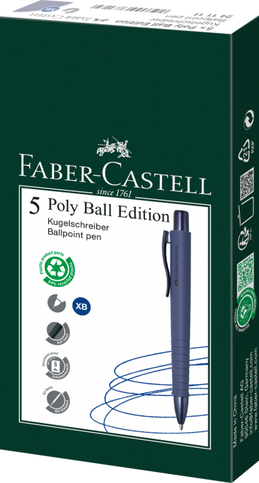 Pix Cu Mecanism Bleumarin Amurg Poly Ball Xb Urban 2025, Faber-Castell [3]