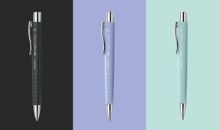 Pix Cu Mecanism Si Grip Lila Iris 2025 Poly Ball, Faber-Castell [5]