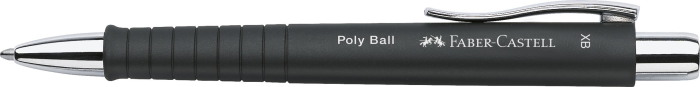 Pix Cu Mecanism Si Grip Negru Poly Ball Xb 2020, Faber-Castell [2]