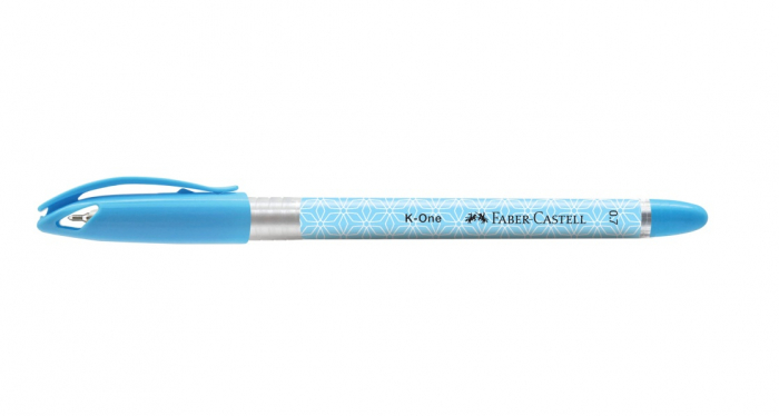 Pix Unica folosinta 0.7 mm Albastru K1, Faber-Castell [2]
