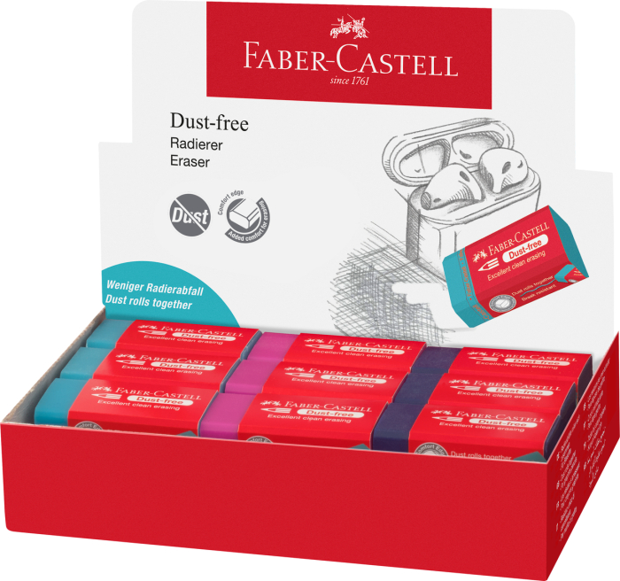 Radiera Creion Dust Free Trend 2019 24, Faber-Castell [4]