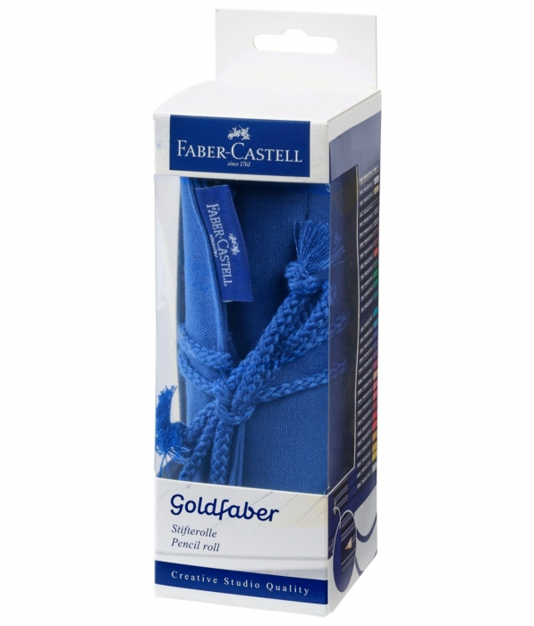 Rollup 27 Creioane Colorate Goldfaber+Accesorii Faber-Castell [3]