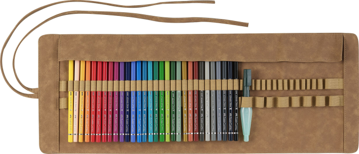 Rollup 30 Creioane Colorate A.Durer + Accesorii, Faber-Castell [2]