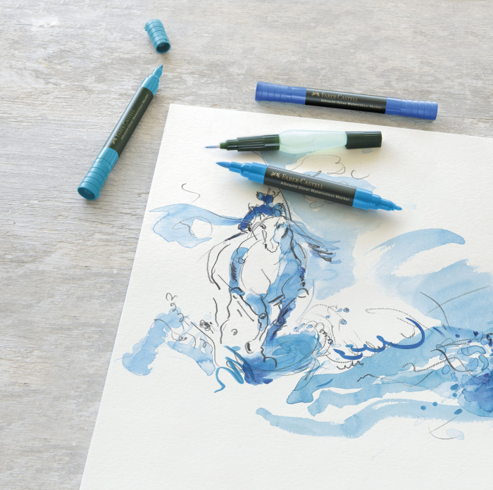 Set 10 Markere Solubile A.Durer, Faber-Castell [4]
