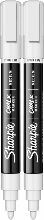 Set 2 Markere Sharpie Creta Lichida Alba, Sharpie [4]