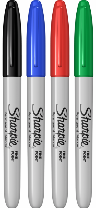 Set 4 Markere Permanente Sharpie [2]