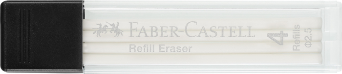 Set 4 Radiere Rezerva Pentru Radiera Creion Precision, Faber-Castell [2]