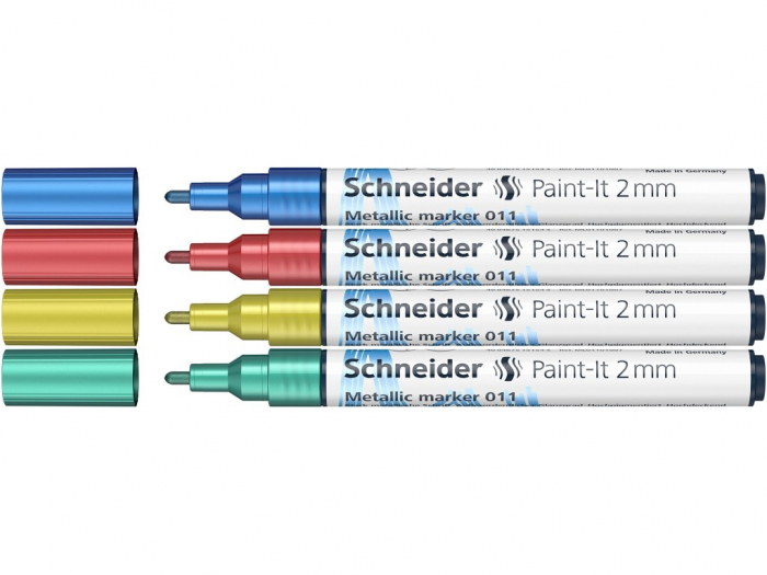 Set 4x Marker metalic Paint-It 011 2 mm Set 2, Schneider [3]