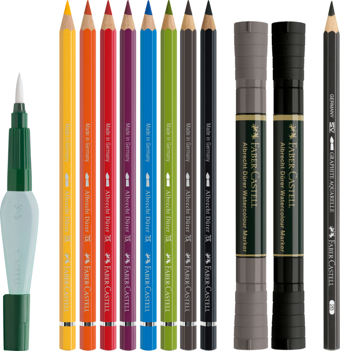 Set Arta Discovery Desen Umed 12 Piese, Faber-Castell [5]