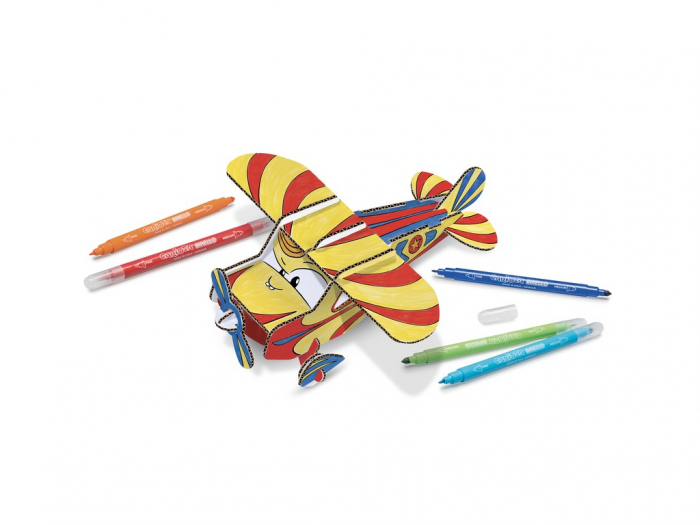 Set creativ Create & Color Carioca Jet Junior 3D, Carioca [2]