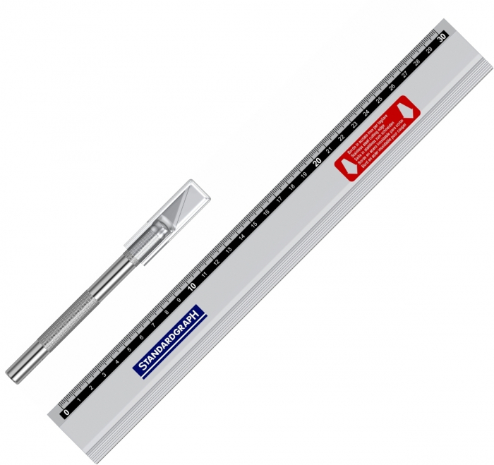 Set Cutter + Rigla aluminiu 50 mm StandardGraph [5]