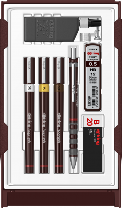 Set Isograph College 0.25 / 0.35 / 0.5 Isograph Rotring [2]