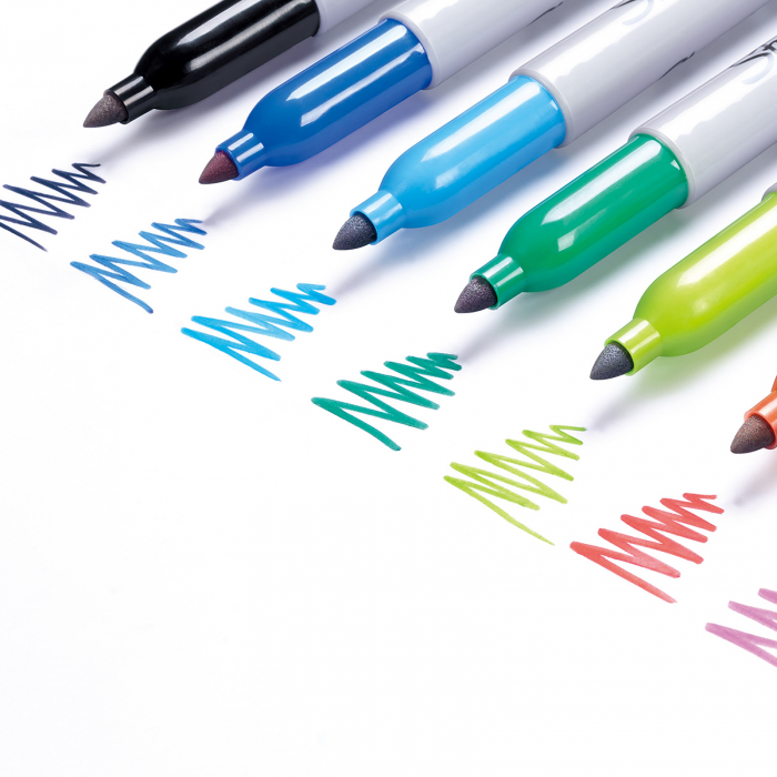 Set Mix Color Fine Point Bullet 20 buc, Sharpie [3]