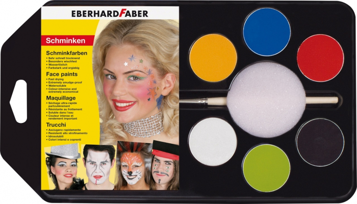Set Pictura pentru Fata 6 Culori+ Pensula Musical, Eberhard Faber [2]