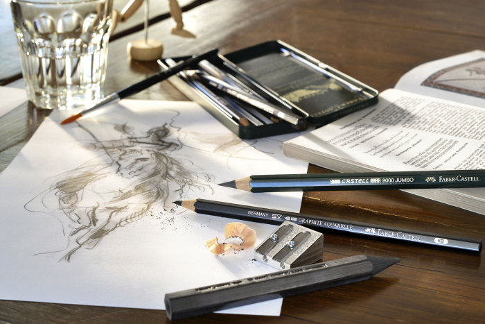 Set Pitt Monochrome Grafit 11 Buc, Faber-Castell [3]