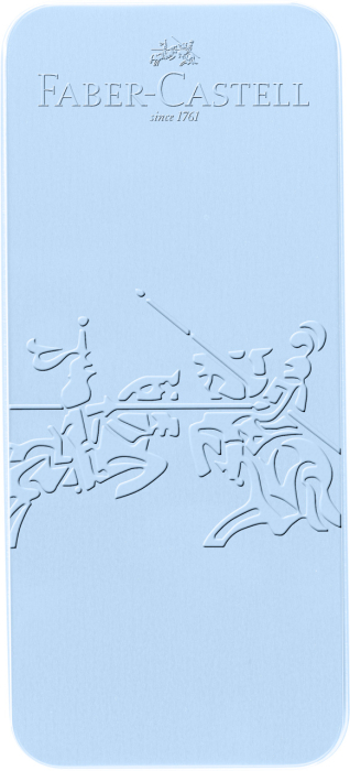 Set Stilou M + Pix Grip 2010 Bleu Sky, Faber-Castell [2]