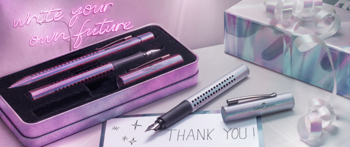 Set Stilou + Pix Grip 2011 Glam Pearl Faber-Castell [3]
