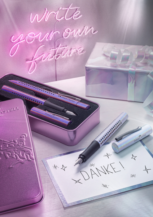 Set Stilou + Pix Grip 2011 Glam Violet Faber-Castell [4]