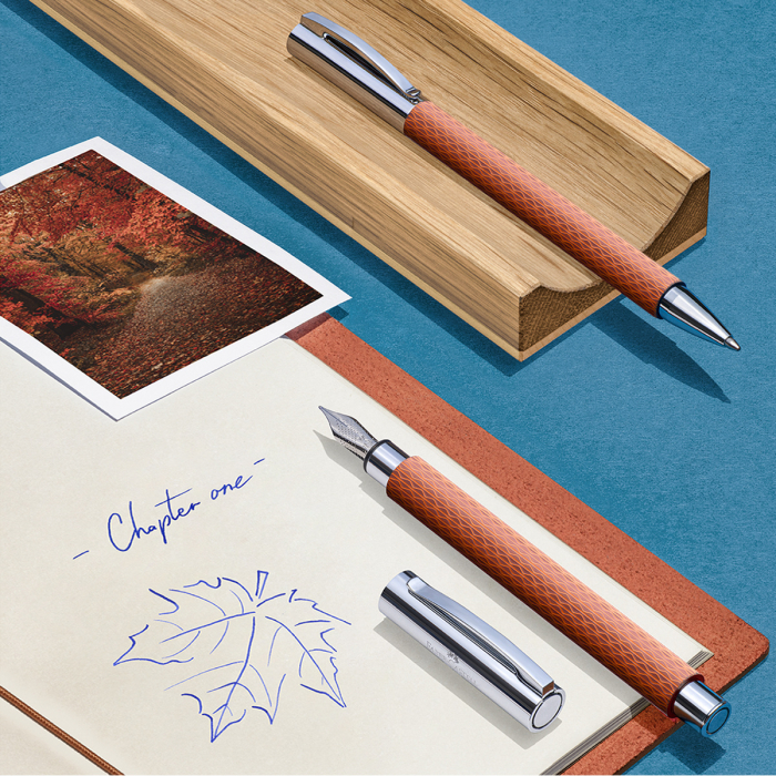 Stilou Ambition Opart Autumn Leaves Faber-Castell [4]