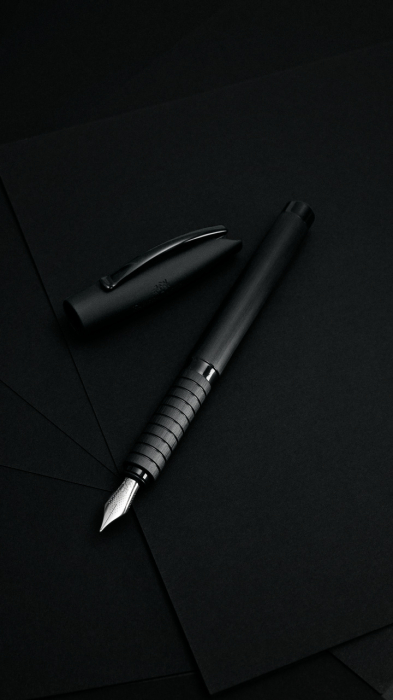 Stilou Essentio Aluminium Negru M, Faber-Castell [4]
