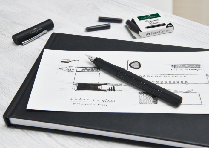 Stilou Grip 2011 Negru Faber-Castell [2]