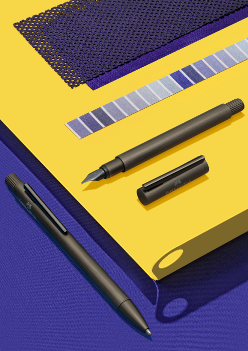 Stilou Neo Slim Aluminium Negru M, Faber-Castell [5]