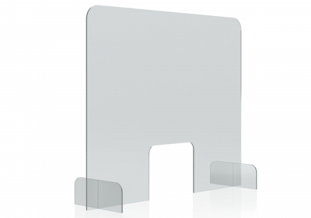 Protectie acryl pentru tejghea, birou 850*700(h) mm Magnetoplan [1]