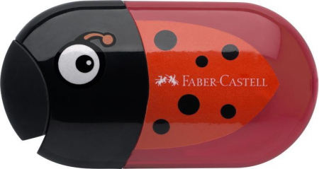 Ascutitoare cu Radiera Buburuza, Faber-Castell [1]