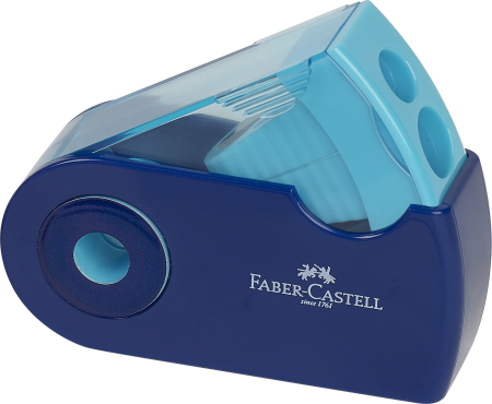 Brand - Ascutitoare Plastic Dubla Sleeve Trend 2019, Faber-Castell